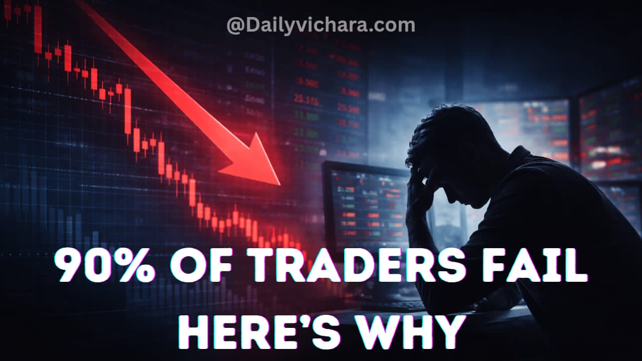 Why do 90% of traders lose money?