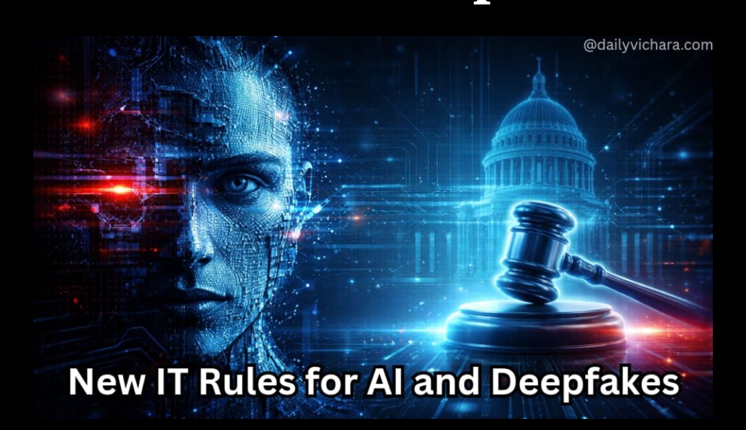 What the New IT Rules Say About AI and Deepfakes